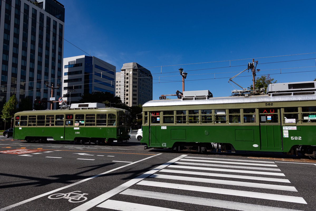 sydfsz's tweet photo. 10/15
広島電鉄 1156号 出場試運転 https://t.co/YvfLfhEl6y