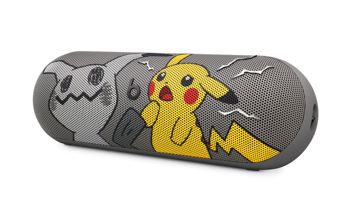 PokemonDealsTCG's tweet photo. New Pokemon x Beats Pill Special Edition Speaker Drops Online 10/15 at 8AM PT

Target
https://t.co/wC3UsqBgdG
Apple
https://t.co/dLjX5DUQRZ

#Pokemon #AD https://t.co/WCcMX3m7N5