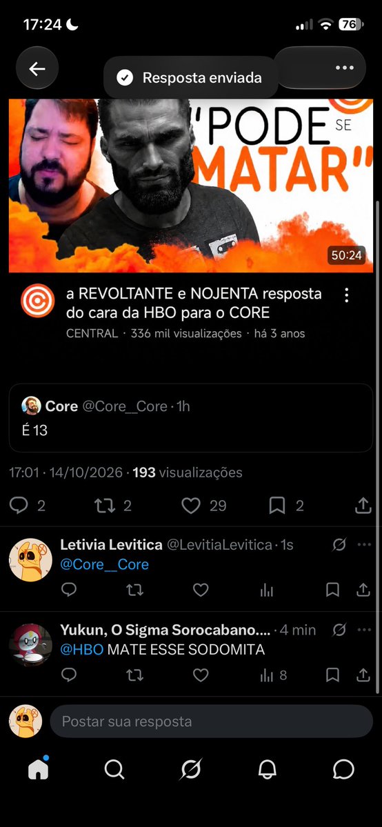 LevitiaLevitica's tweet photo. @Matrozz_ Na hora de defender ok, mas justifica essas porra pra você então? https://t.co/D7xMg20EzT