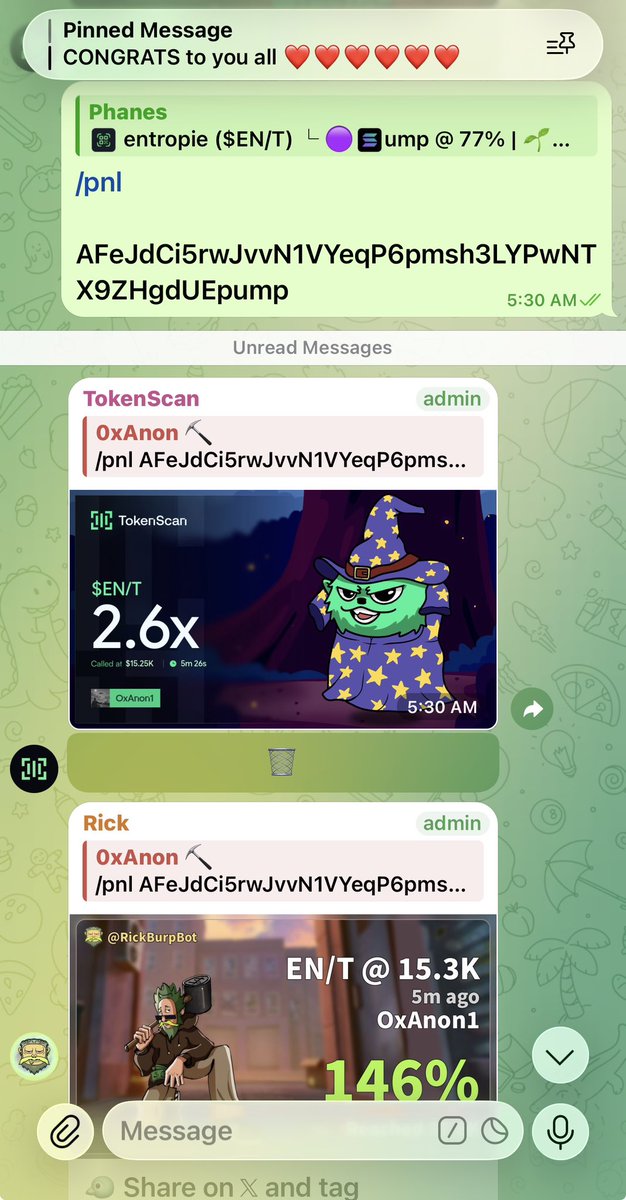 0xAnon01's tweet photo. 2.6X on $EN/T

Tg me https://t.co/C3Qz0Hdf3H for Early CAs and network alpha.

AFeJdCi5rwJvvN1VYeqP6pmsh3LYPwNTX9ZHgdUEpump https://t.co/DK54I3ADfA