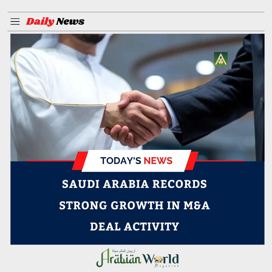 karecool7736's tweet photo. Saudi Arabia Records Strong Growth in M&amp;A Deal Activity 

Saudi Arabia recorded strong growth in merger and acquisition (M&amp;A) activity, with 24 deals worth $689 million completed in the first quarter of 2026, according to a regional market report. https://t.co/K1nJH2N9UN