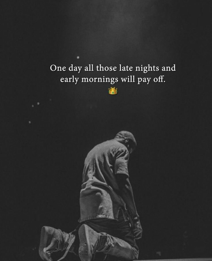 kingofshadow001's tweet photo. One day all those late nights and early mornings will pay off 👑
 Keep going, even when no one is watching.
GM to everyone chasing it before the sun comes up ☀️ https://t.co/wKyI5rIdBE