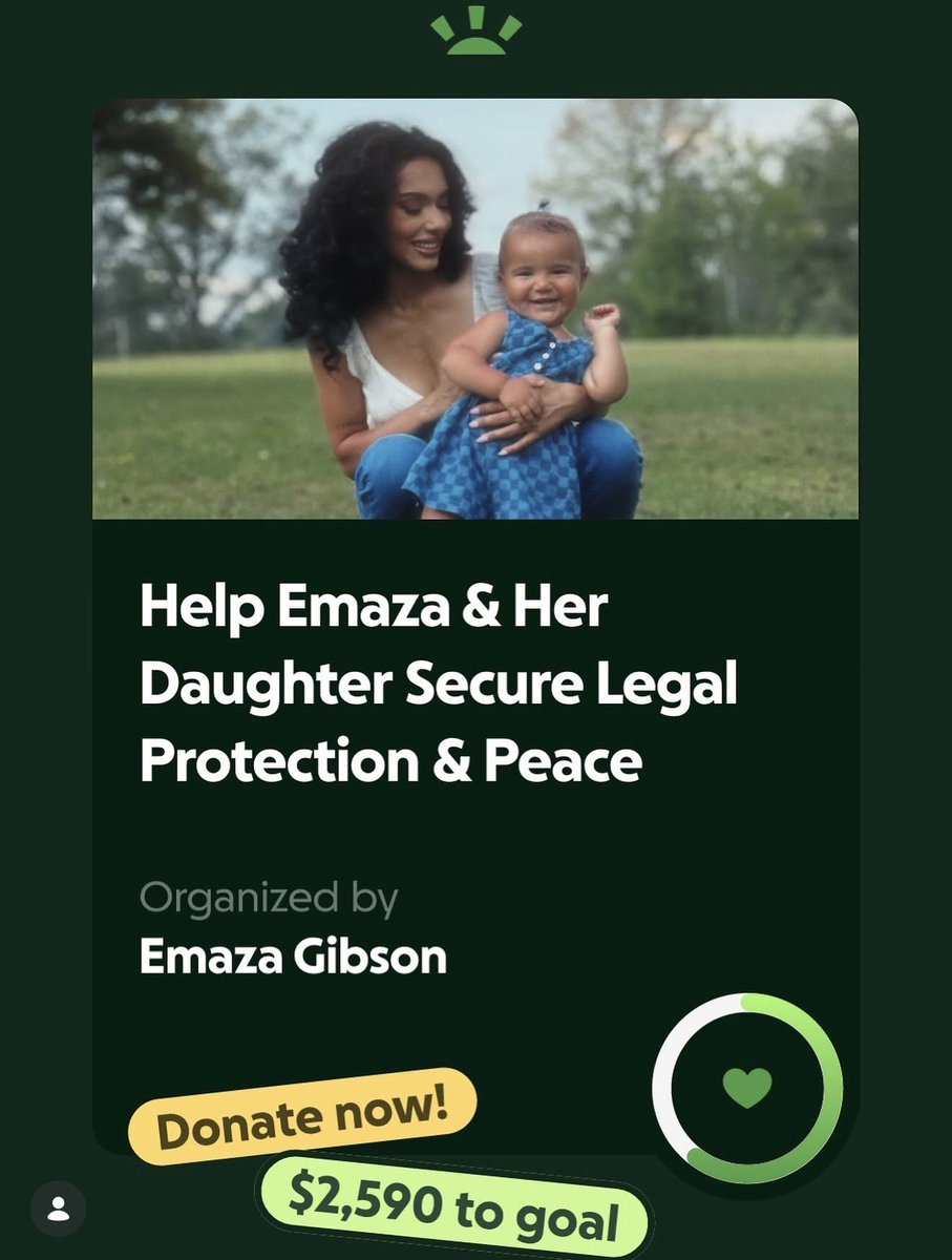 xoxogirlgossips's tweet photo. Y’all remember Ceraadi? 👀 Well, sister, Emaza has reportedly started a GoFundMe asking fans to help cover her legal fees and secure her daughter’s future… but wasn’t she on a private jet just a little under a month ago? 🤔✈️

What’s y’all take on this? 👀 https://t.co/nEBQh0poV5