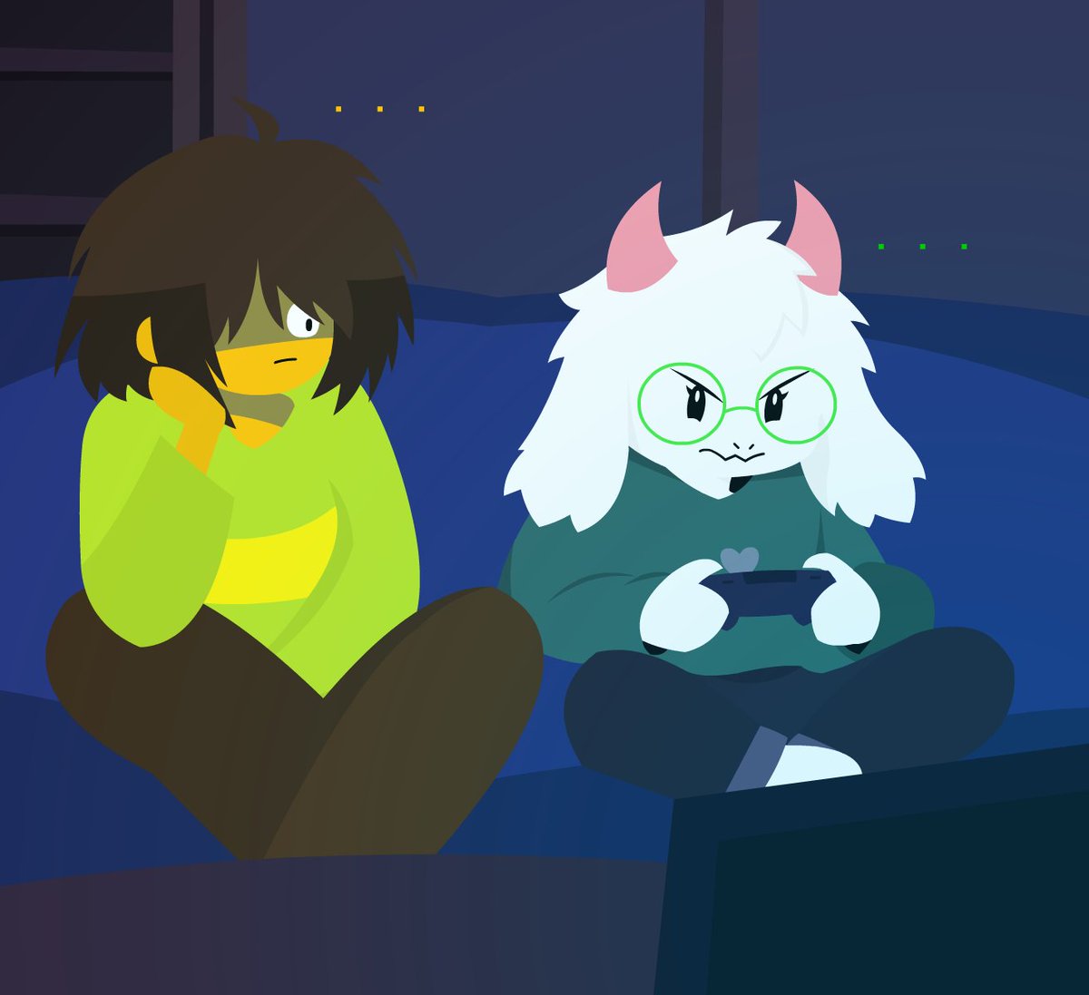 Meganime3Alt's tweet photo. Day 13 - Hobbies 🎮

Chapter 3 made Gamer Ralsei real

#kralsei #kralseitober2026 #hamburgerscheeseandfries https://t.co/0vpwB6Bf0k