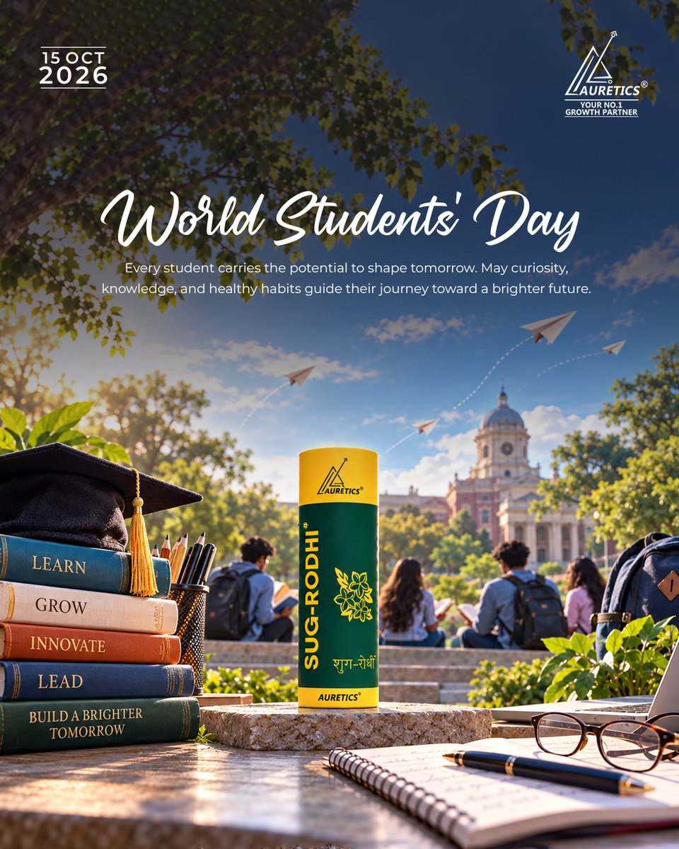 auretics's tweet photo. 🌟 Every student is a future leader, innovator, and changemaker—keep learning, keep shining! 🎓✨

#WorldStudentsDay #StudentLife #Education #FutureLeaders #Inspiration https://t.co/3dj7oJY3gf