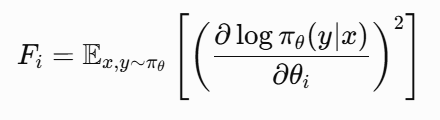 YouJiacheng's tweet photo. also requires extremely non-uniform per parameter Fisher https://t.co/YqJErORxmQ