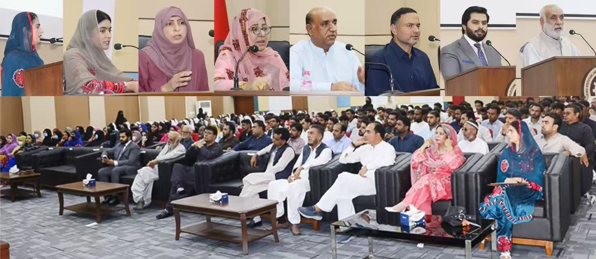 AliKhan323786's tweet photo. جامعہ گوادر میں فکری نشوونما، مؤثر رہنمائی اور بامقصد تعلیم پر سیمینار، وائس چانسلر ڈاکٹر عبدالرزاق صابر اور اسسٹنٹ کمشنر رومیّل نعیم جان کی شرکت

#Gwadar #UniversityOfGwadar #Education https://t.co/d49NEKyNW3