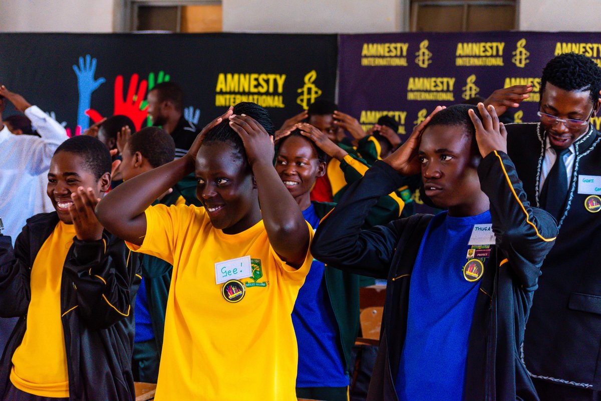 amnesty_zim's tweet photo. What is a Human Rights Friendly School?

A Human Rights Friendly School places human rights at the heart of the learning experience and makes human rights an integral part of everyday school life. From the way decisions are made in schools, to the way people treat each other, to the curriculum and extra-curricular activities on offer, right down to the very surroundings in which students are taught, the school becomes an exemplary model for human rights education.

Amnesty International supports schools and their wider communities in all regions of the world to build a global culture of human rights. Human Rights Friendly Schools aim to empower young people and promote the active participation of all members of the school community to integrate human rights values and principles into all areas of school life.
