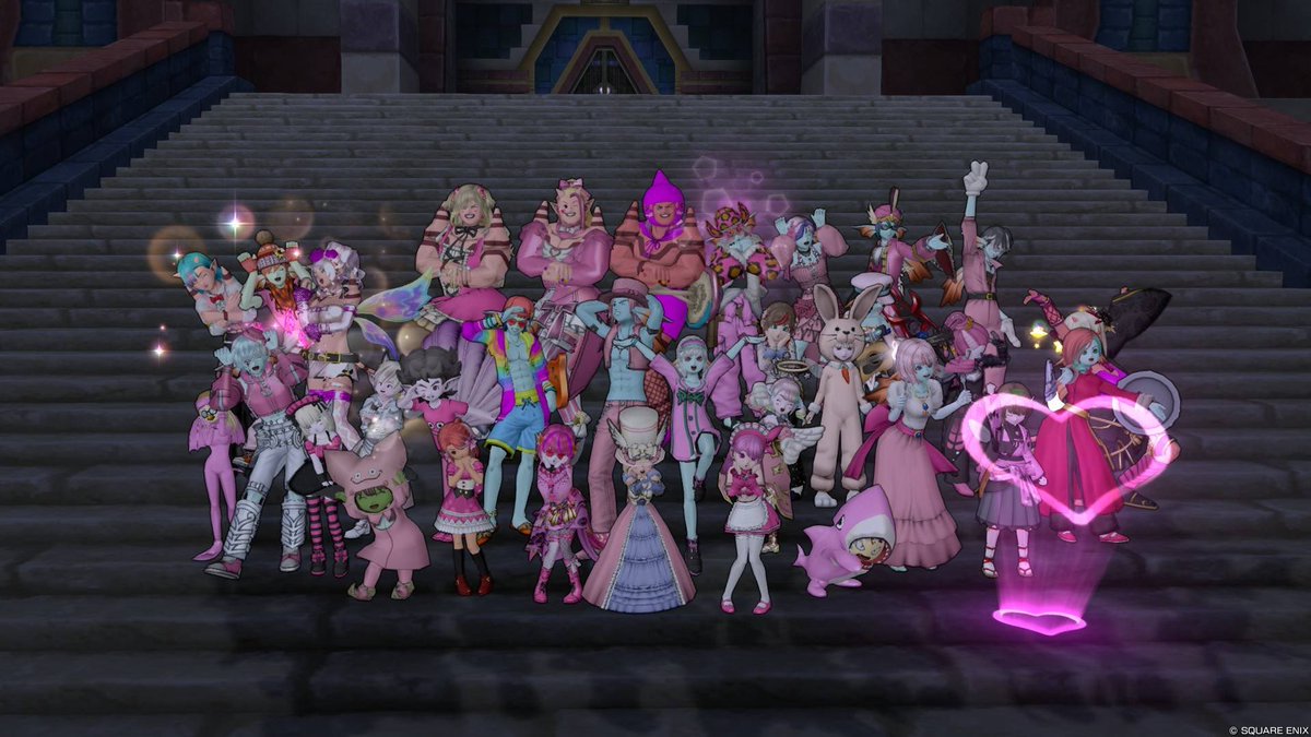 sinsuke_dqx's tweet photo. 「第５回どピンク集会」が大盛況
に終わりホッとしてます！

たくさんの方に来て頂き感謝っす
アフターでは他の色もご披露して
頂いたりしてとても楽しい時間が
皆さんと過ごす事できました〜

共演してくれたルルちゃんには
本当に言葉に表せないくらいの
max感謝っす！ ｻﾝｸｽでした☆ https://t.co/20sRlEwjYc