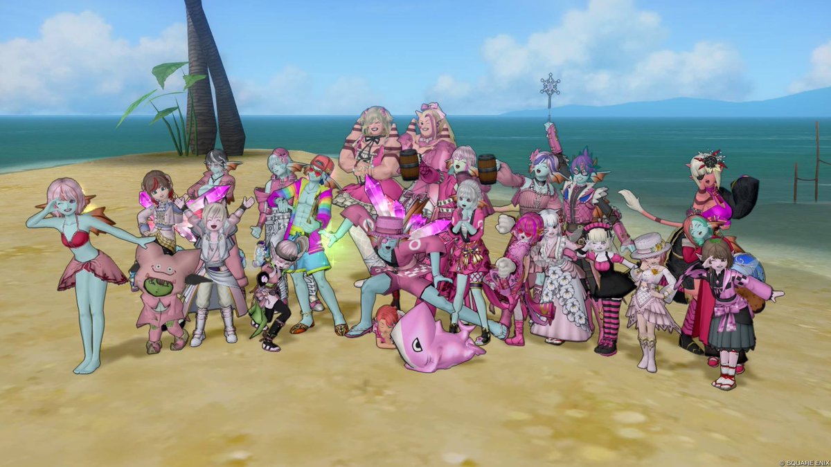 sinsuke_dqx's tweet photo. 「第５回どピンク集会」が大盛況
に終わりホッとしてます！

たくさんの方に来て頂き感謝っす
アフターでは他の色もご披露して
頂いたりしてとても楽しい時間が
皆さんと過ごす事できました〜

共演してくれたルルちゃんには
本当に言葉に表せないくらいの
max感謝っす！ ｻﾝｸｽでした☆ https://t.co/20sRlEwjYc