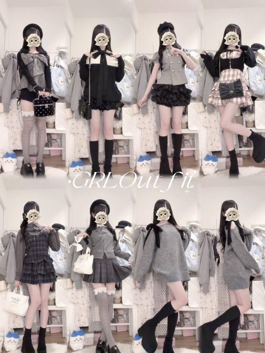 _melty7l's tweet photo. ⬅️ブラック系でコーデ組んだ！👶🏻ྀི🖤
ほぼ全部GRLです(たまにSHEIN)Tiktokに動いてるの載せるから見てね（՞>⩊<՞）♡ https://t.co/XkHaICD49Y