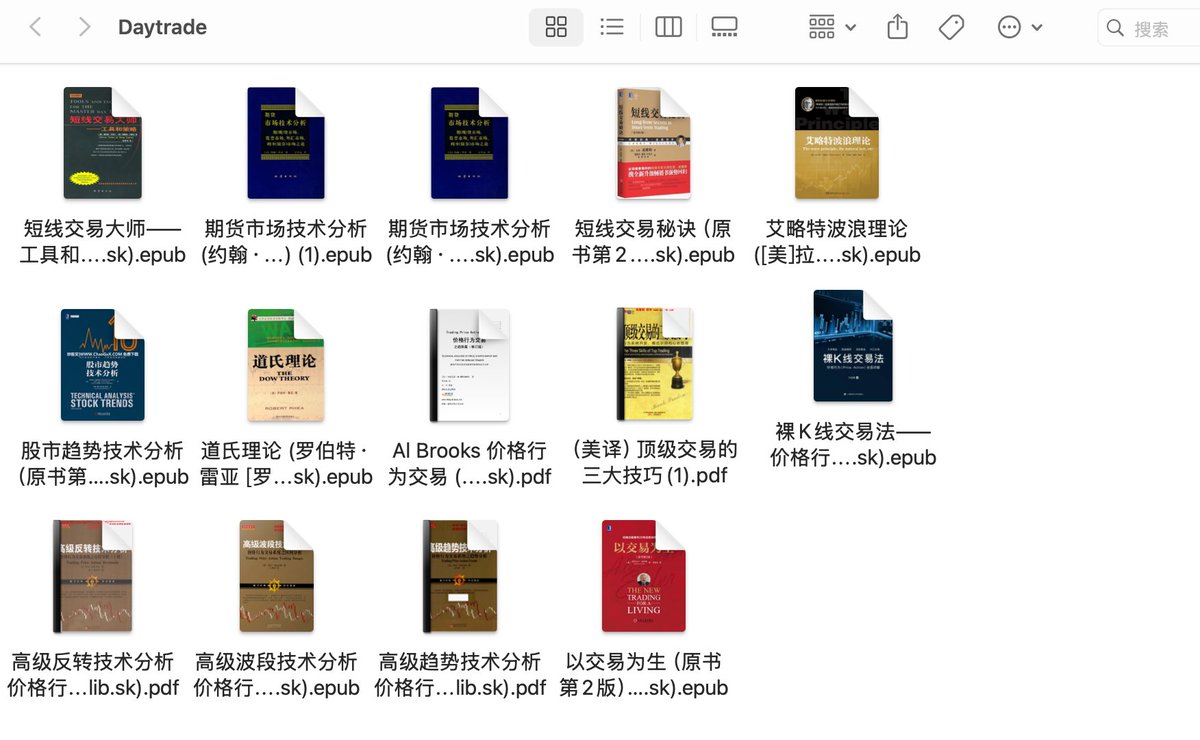 0xwenblock's tweet photo. 分享几本快速学习短线交易的书，这些都是我之前看的，对我帮助很大，最起码从刚开始的胡乱开仓，变得有逻辑的开仓，知道为什么亏，为什么赚。

这些书讲的内容不是讲心法的，基本上都是干货，都是在跟你说遇到某种行情该怎么做，比较节省时间，再多加一个威科夫，威科夫也是必看的

但是我还是建议多看看心法之类的书，比如仓位管理，资金管理，虽然这些内容比较虚，但是等你遇到瓶颈之后你就会发现这些心法的价值

 z-library 上都能直接下载电子版的，没必要去买纸质版