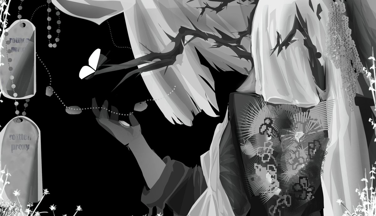 rotttenproxy's tweet photo. Okay i decided to let him be grayscale 

#reverse1999 #charon https://t.co/8lZLnjjO8X