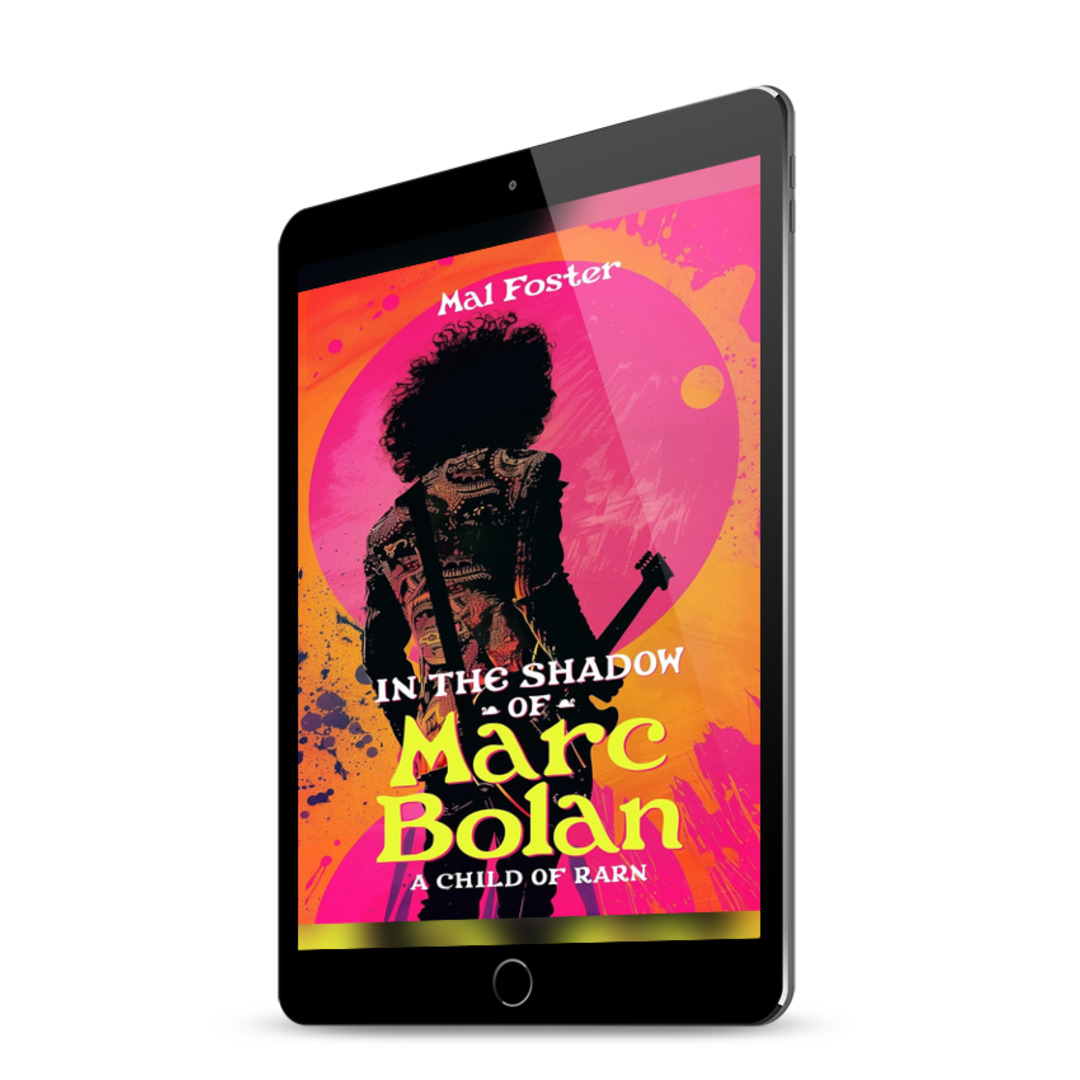 malfosterwriter's tweet photo. It's time to boogie! My novel, 'In the Shadow of Marc Bolan,' is available in paperback, hardcover, and Kindle formats. You can find out more and get your copy at https://t.co/wJmnDqhUfR #marcbolan #trex #glamrock #amwriting #writingcommunity #writerslife #writerslift #Woking https://t.co/u1qsjmrU8T