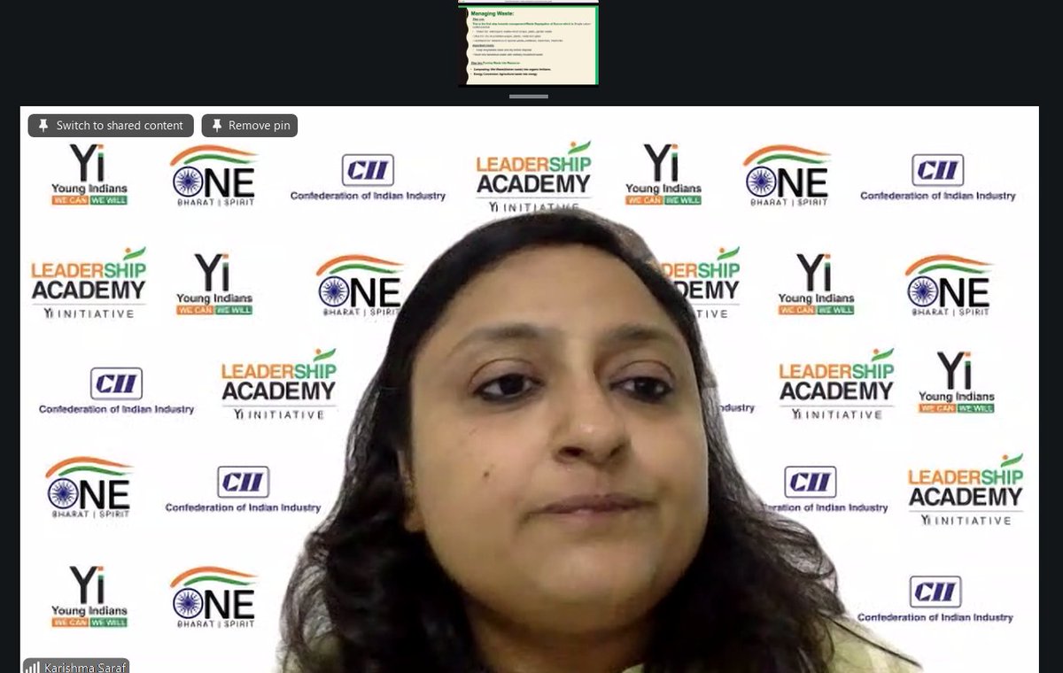 1popmovement's tweet photo. Glimpses from the POP Mentorship Program 2026!

Ms. Karishma Singhania of Young Indians led a session on Waste Management &amp; Environmental Audit in Daily Life. Key message: waste is a resource in the wrong place. ♻️💚

#POPMovement #MentorshipProgram2026 https://t.co/hx3ZDNC9EO