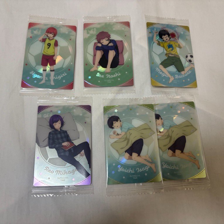 mmimi55284's tweet photo. ブルーロック 
ブルーロックウエハース6 

買取or交換

【求】paypay＞蜂楽 過去グッズ(チェキ等)
【譲】画像1〜4
3枚目 150〜
4枚目 110〜(キャラ変動あり)

希望額のご提示をお願いします。
ERレート理解ある方のみ。

発送方法
・郵送 https://t.co/9qmHTekXI7