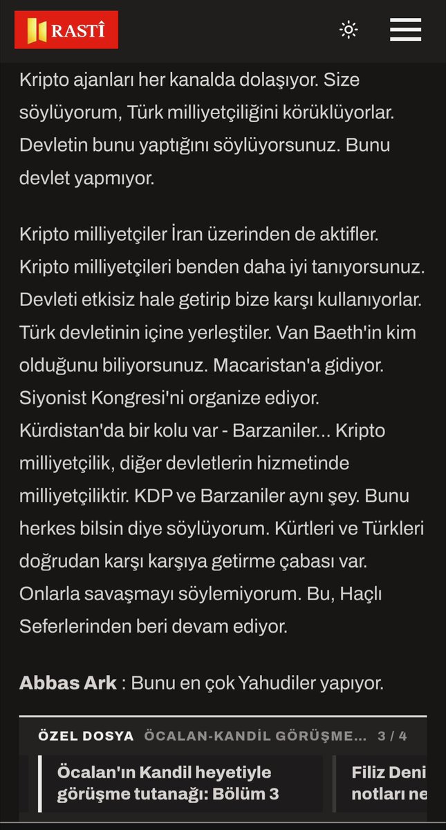 _1BEHRAM's tweet photo. 2/3 Şubat İmralı notları 
VPN bağlantısı ile okuyun 
Abdullah Öcalan nın nasıl bir hain olduğunu öğrenin..
Kendine. Bağımsız Kürdistan'ı 
Engelleme görevi verilmiş 
Adam kendini ispatlamak için yırtınıyor. https://t.co/vN4PNx8Due