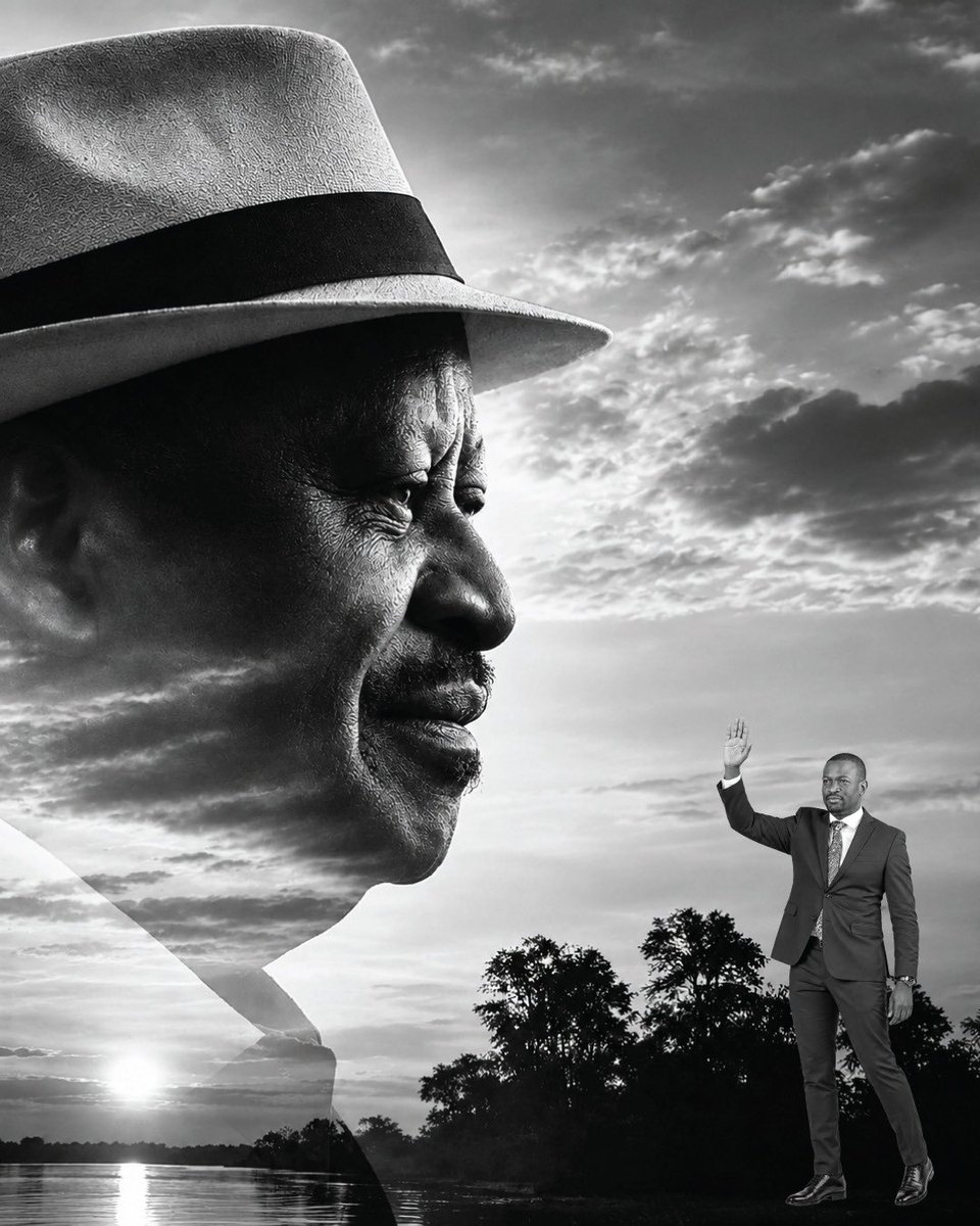 BravinYuri's tweet photo. The bond between Sifuna and Baba was always tight. 

H.E has kept Baba’s values alive since his departure and as we remember and celebrate Baba’s life, we are reminded that those whose actions go against the Constitution that Baba defended are not respecters of Baba’s legacy. 

Raila Amollo Odinga was always happy with Sifuna next to him.