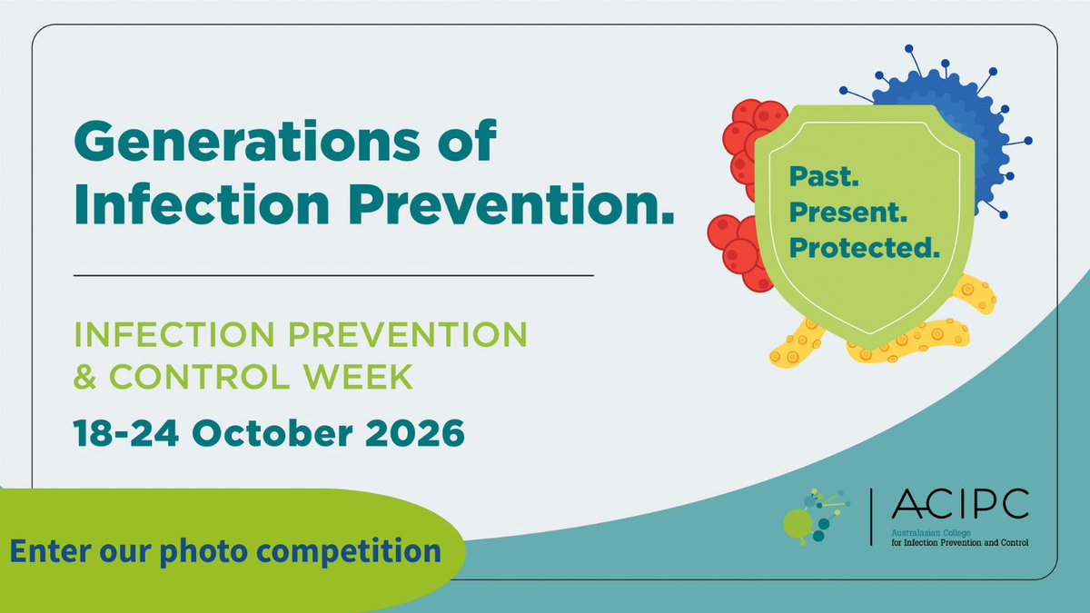ACIPC's tweet photo. Enter our IPC Week 2026 photo competition to win!
IPC Week is 18 – 24 Oct &amp; we want to see your team pics.
Share your photos &amp; tag #ACIPC, or email us at office@acipc.org.au
Win a custom-engraved trophy &amp; ACIPC showbag.
Winner Announced 29 Oct!
#IPCWeek202a https://t.co/h3dbGd5wz3
