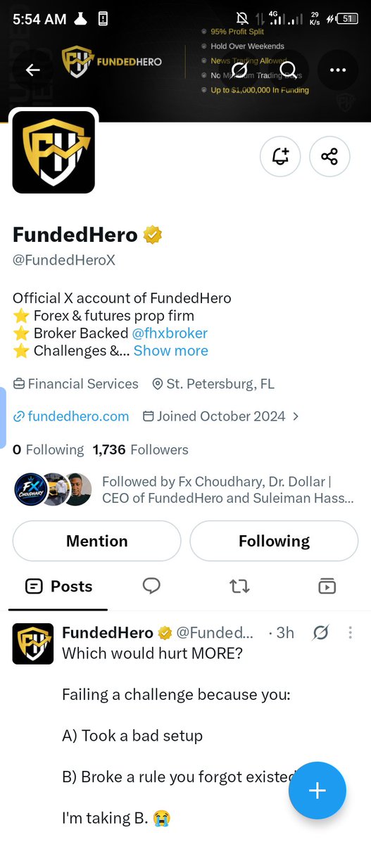 yahuza07017's tweet photo. @fhxbroker @FundedHeroX @fherofutures Done ✅✅ https://t.co/wdmHKbIju0