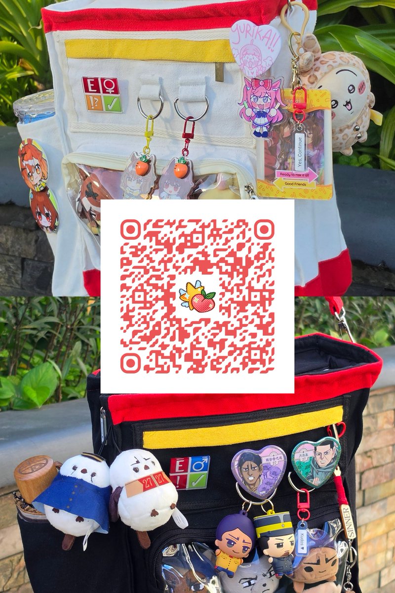 starpeachstudio's tweet photo. ̶c̶h̶a̶p̶t̶e̶r̶ batch 2 of the ao3 itabag is finally out! and with a new colorway that's easier on the eyes~ the highly requested dark mode is now available for pre0rder! PH ONLY 🇵🇭

🗓 open until oct 31 only
💏 ita pocket fits two 10cm dolls
(more details &amp; bag features in form) https://t.co/V8XTnbw8cx