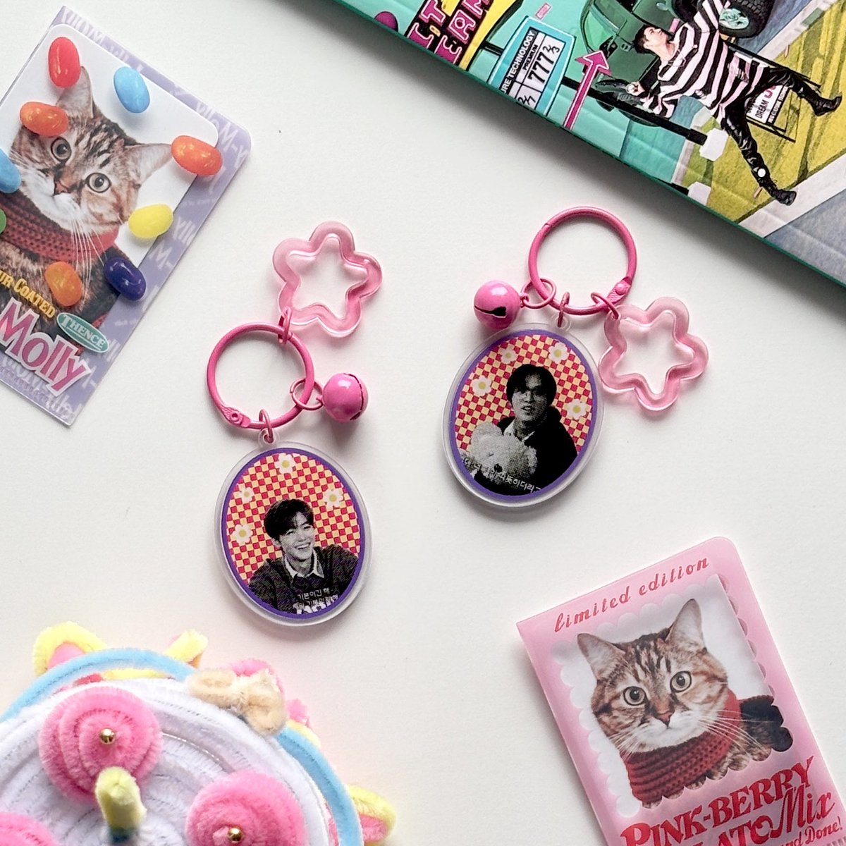 keykaclub's tweet photo. 🍡🍧🧁

#NCTDREAM #HAECHAN #JAEMIN
#TREASURE #ASAHI #JEONGWOO #KEYCHAIN https://t.co/4YqRAF0oY2