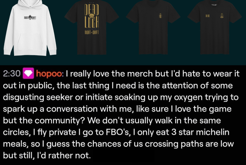 deadlock_8's tweet photo. Deadlock developer Hopoo commented DLNS merch https://t.co/kENhCNSXtI