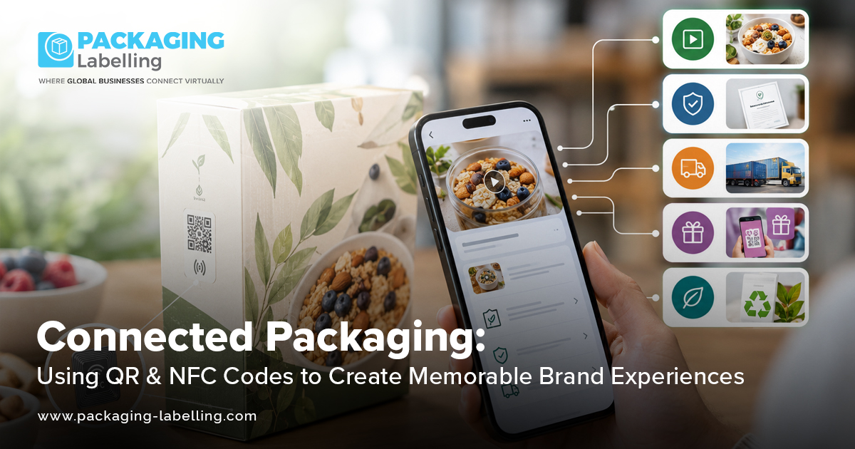 PackagingLabel's tweet photo. Turn packaging into a memorable brand experience!

QR codes and NFC technology can connect physical products with interactive content, product authentication, loyalty programmes and personalised experiences.

Read more:
https://t.co/uKKMs97rkR

#SmartPackaging #ConnectedPackaging https://t.co/cm60kL5z1Z