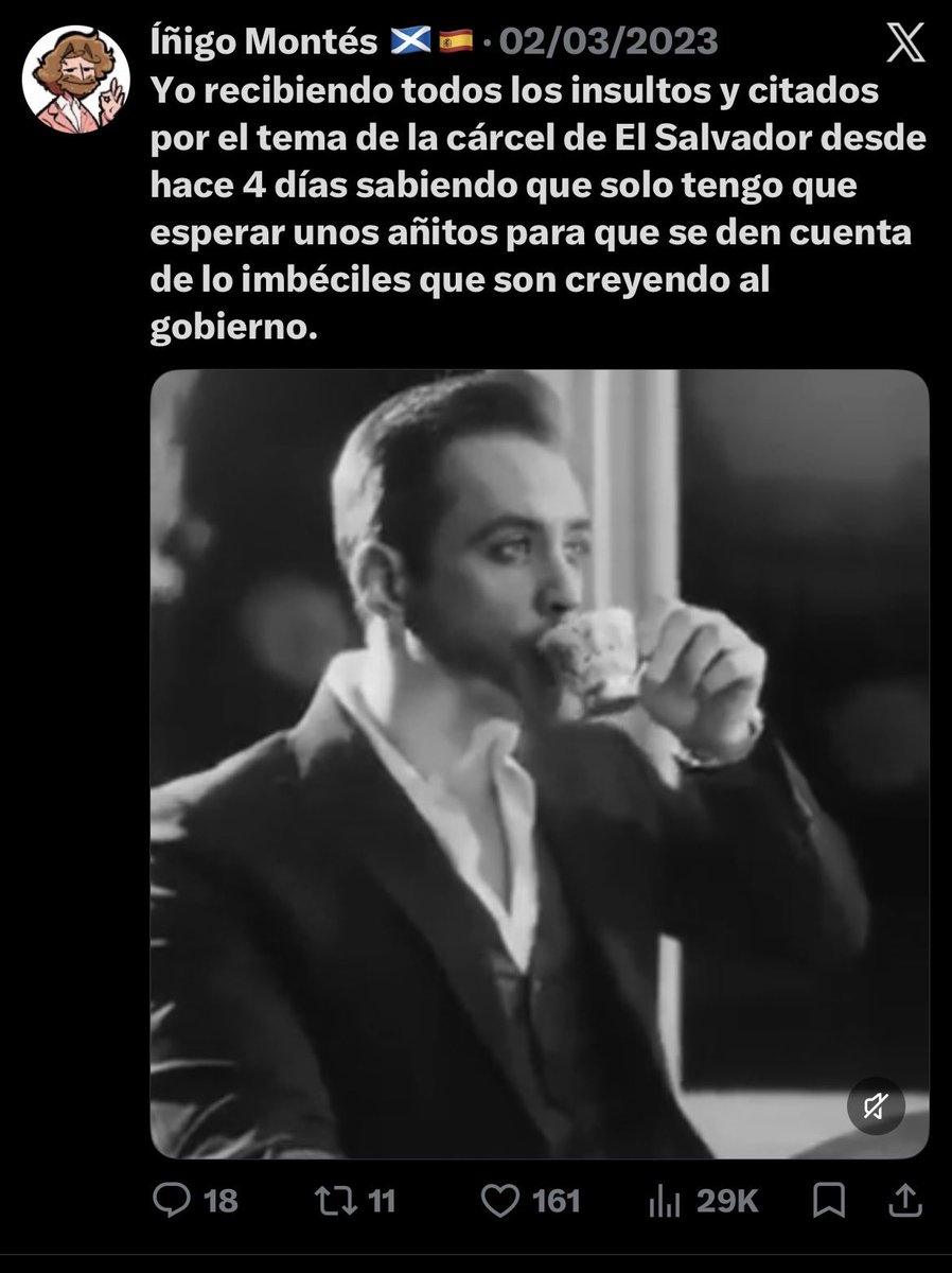 Roldier's tweet photo. 3 añitos cocinándose a fuego lento el “Te lo dije” más obvio de la historia. https://t.co/zhsyy5yiNY