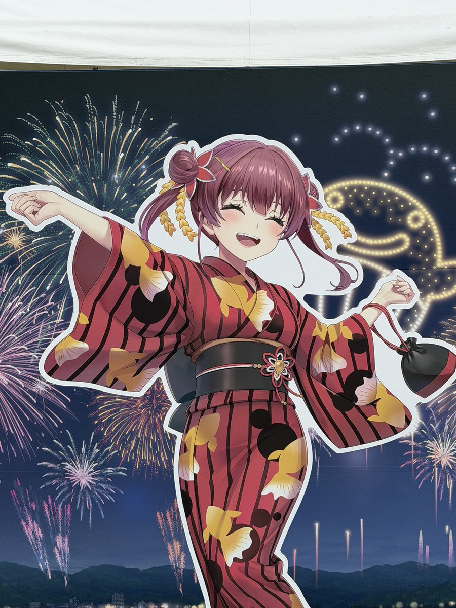 ayato03's tweet photo. 一味用の写真です。現地が無理だった人、お納め下さい
#ホロ花火2026 https://t.co/rIGsfKxM2R