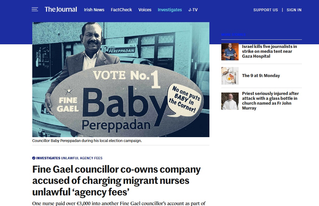 nwl88444048's tweet photo. An Irish nurse who can't find a nursing job in Ireland reveals "many of us are working through agencies instead".

What "agencies" might these be? The ones closely connected to FG politicians?

Truth is, there's no money for agencies if the HSE HR department recruits directly, or recruits from Irish nursing graduate courses, whereas FG-linked agencies get €11,000 per foreign nurse recruited (with allegations the agencies are also charging illegal fees) and around €50,000 for a doctor.