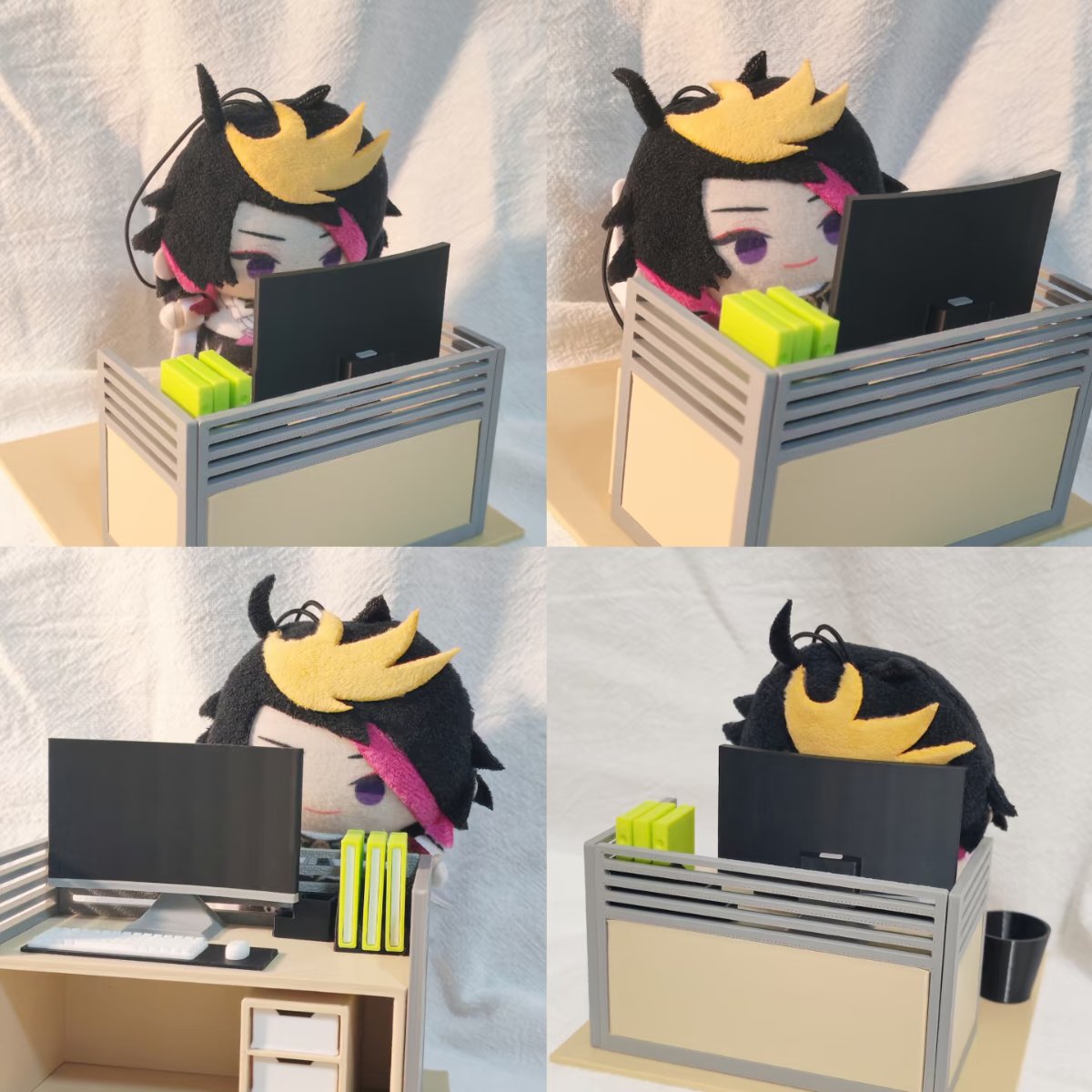 Mistuvu's tweet photo. Do puppets have to go to work too?
_(:зゝ∠)_
#ShuYamino https://t.co/0JyCALD1kT