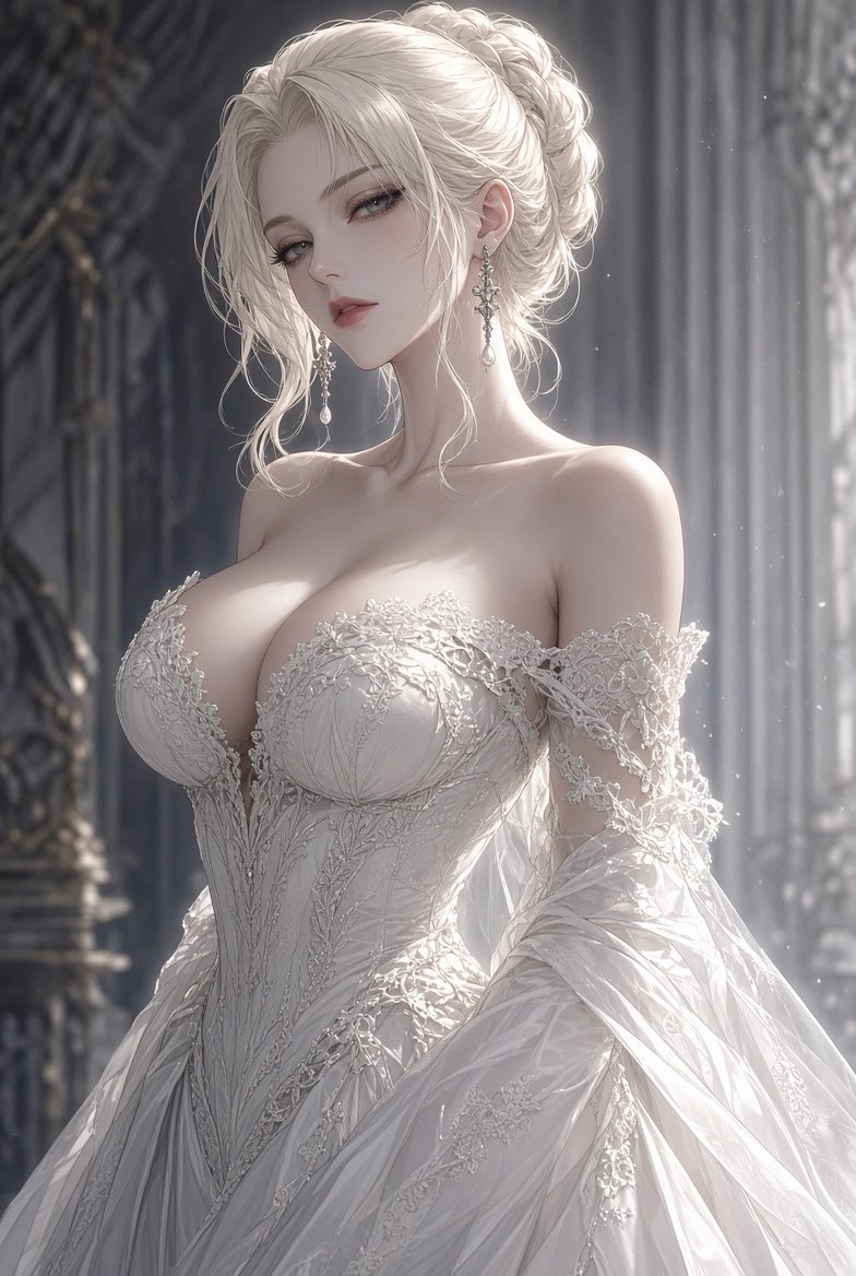 DylanAmberseer's tweet photo. Malfoid in an actual wedding dress now, she looks like She’s made of porcelain, and I love her hair put up like this. O-O
#malfoid #weddingdress #dracomalfoy #wedding #bridal #malfoy #harrypotter #memes #ethereal https://t.co/TJMdICNouM