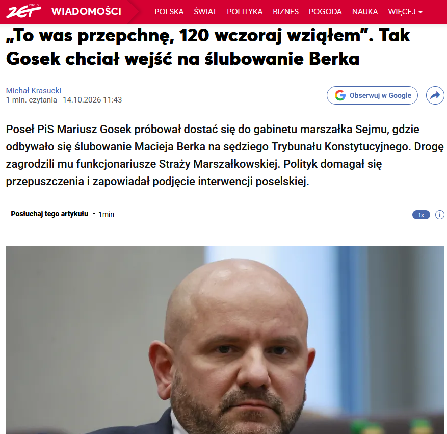 Bob57PL's tweet photo. 📛To zdjęcie pokazuje próbę przejęcia przez Kaczyńskiego Trybunału Konstytucyjnego. Święczkowski od początku był w zmowie z Nawrockim i obydwaj powinni być zatrzymani i sądzeni za zamach stanu‼️
Wspólnik Gosek to tylko marny kwiatek do kożucha🤦‍♂️ https://t.co/0BecomqRAR