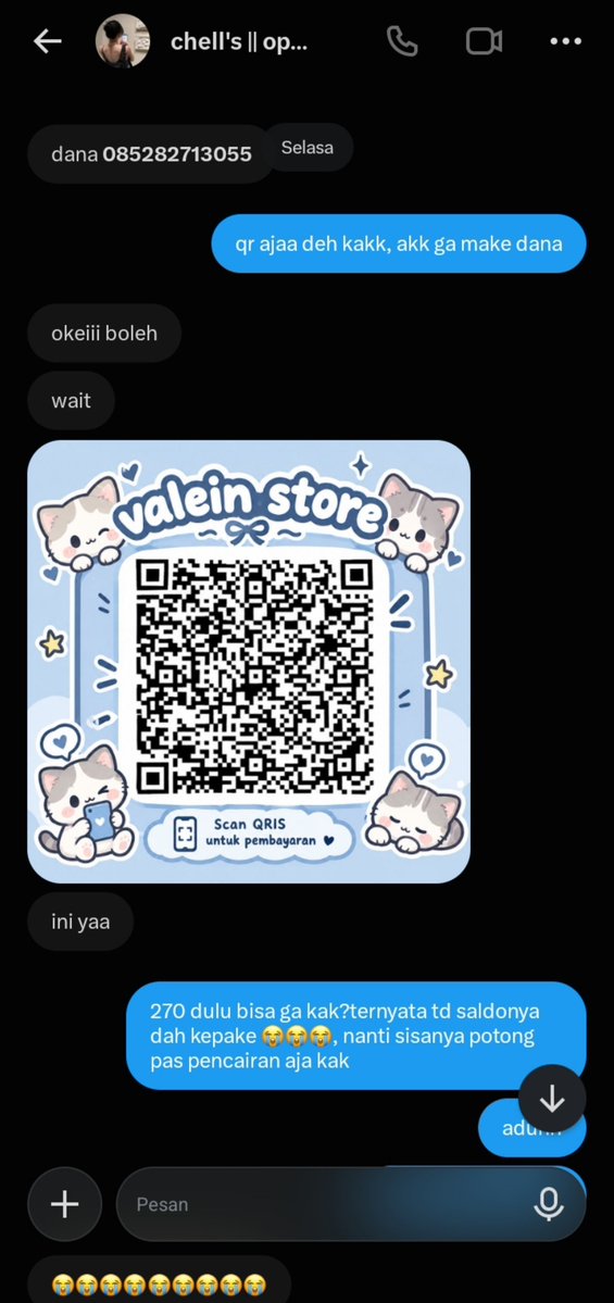 kyraaasykyra's tweet photo. HATI HATI DIA BANYAK AKUNNYA, bodoh banget emang aku kalo lagi buntu suka teledor 😭, scammer pinpri. PADAHAL diawal udah ngeyakinin diri kalau jarang ada pinpri yang trusted, sekalinya ada pasti fee di akhir atau apapun itu lah. tapi karena aku oon jadi begini lah gampang ditipu https://t.co/YKcFwwPCYW