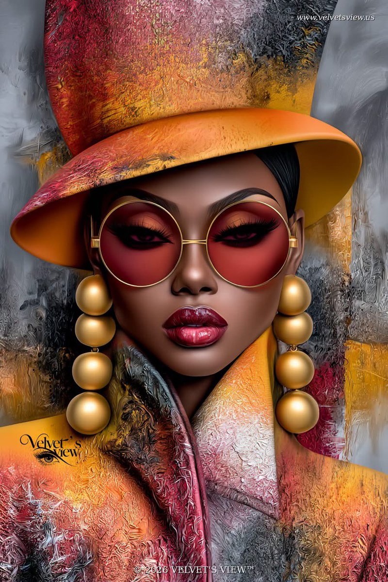 AuthorJoeNBrown's tweet photo. #BlackGirlVibes 🧡🎺♥️
#WomanOfColor 🧟‍♀️
#ArtistOfTwitterX 🌅 👩🏼‍🎨 #MelanatedArt 👄 #BlackGirlsRock 🙋🏽‍♀️🎨 #BlackCultureMatters 🥰#UnapologeticallyBlack 👩🏽‍🦱

#BlackArtist~🧡
Artist Ok-Bayou Brown 💋, Velvet’s View 🧑🏼‍🎨🎨 https://t.co/t62rS6Mi9o