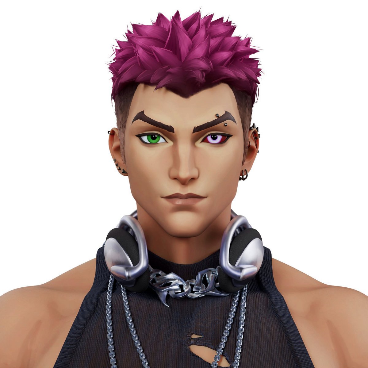 mooncakephel's tweet photo. HEARTSTEEL Live My Life Kayn edit 

tried to bring more of his original features in while maintaining the same aesthetic

edit // gif // Slightly more tan version https://t.co/bgW3pOCv1C
