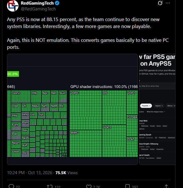 solcollecta's tweet photo. you guys are realy slow ngl.

so here a reminder again for you noobs before u get farmed again from obv fake larp github devs and their retarded jeetfluencers partners like @0xEthan telling you someone just "made" gta6.

@boyko_povar is the dev from #anyps5 which is goin viral on every platform and they already have ps5 games playable. 

solana:CWKbSd7jwMXXexP3pbwLAWMzr4HXAXTvt4R9pk2Vyyyc CWKbSd7jwMXXexP3pbwLAWMzr4HXAXTvt4R9pk2Vyyyc
