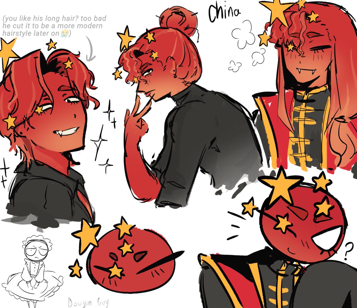 _the_333_'s tweet photo. More 🇨🇳 doodles
#countryhumans #chtwt #china https://t.co/CeYjiLA2V0