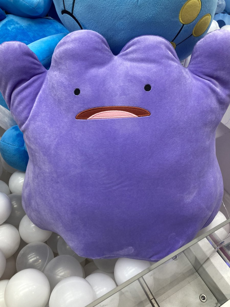 GiGO_machida's tweet photo. 🌟景品入荷情報🌟

ポケットモンスター　めちゃもふぐっとぬいぐるみ～メタモン～びっくりｖｅｒ．

本日より入荷しました❣️

#ポケットモンスター #GiGO町田 https://t.co/QgtMS8Qh0u