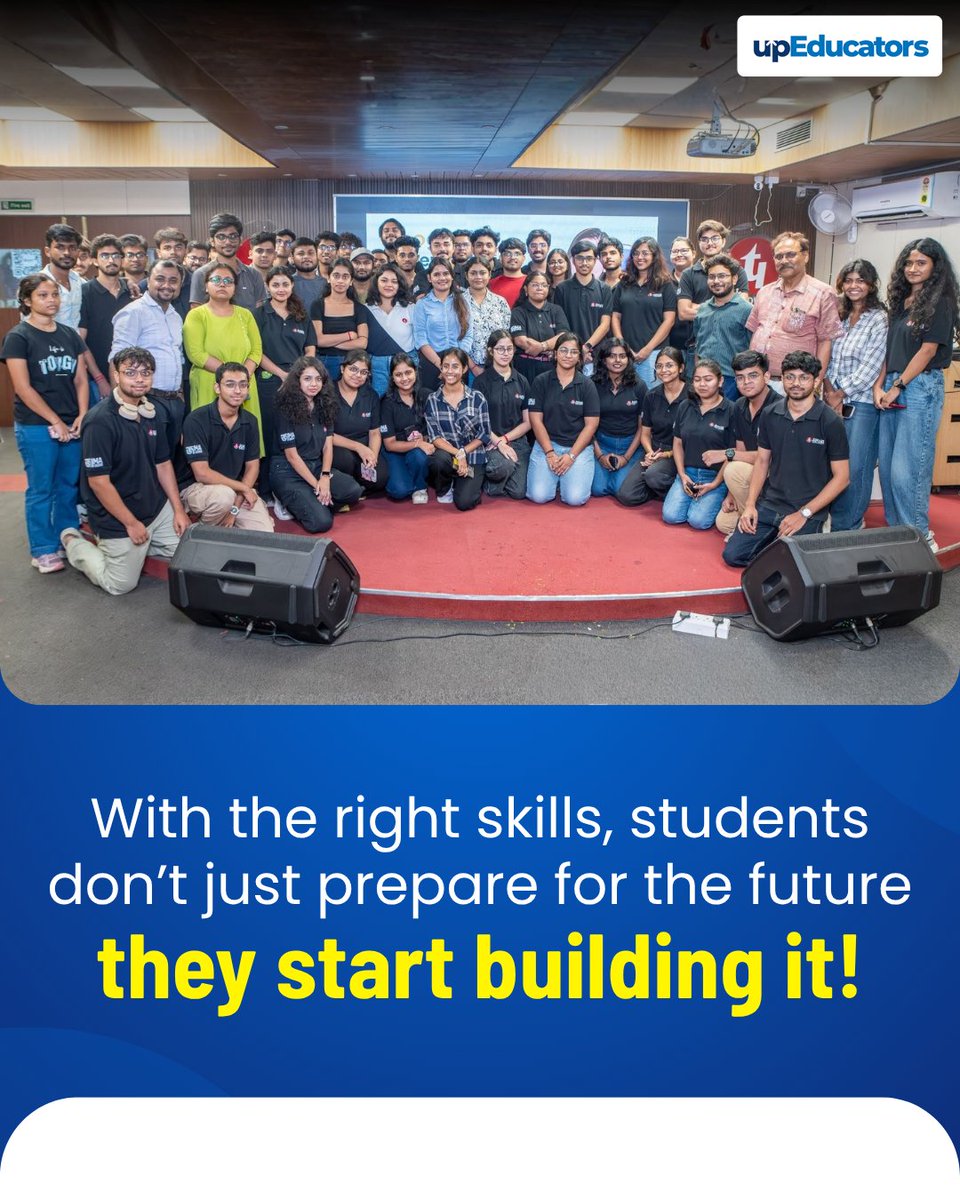 upEducators's tweet photo. 🚀 Shaping tomorrow with AI today! 🤖✨

Celebrating the successful Google AI Implementation Program with the brilliant students of Techno India University, Kolkata! 💡

#GoogleAI #AIImplementation #TechnoIndiaUniversity #upEducators https://t.co/lRaCI4tzI8