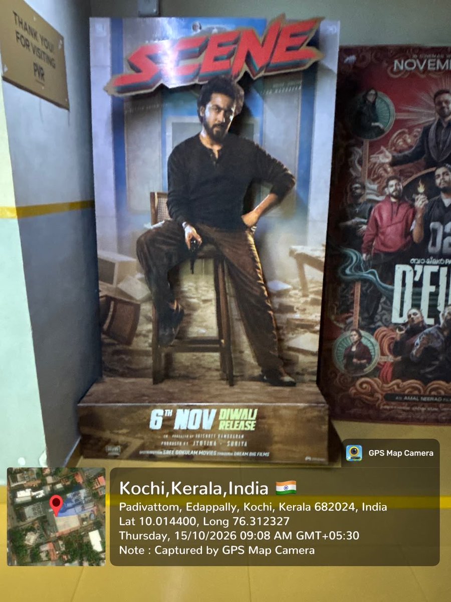 singamgroup8's tweet photo. Offline promotions begins in Kerala🔥 
#Scene https://t.co/1hILJZ0tsP