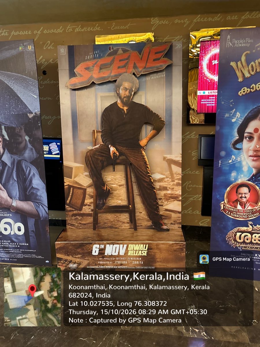 singamgroup8's tweet photo. Offline promotions begins in Kerala🔥 
#Scene https://t.co/1hILJZ0tsP