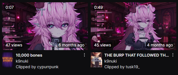 tosichan69's tweet photo. So I guess I got rage-baited?
There are clips on her twitch channel with THIS model uploaded... 6 MONTHS AGO!

So I guess all her posts are just a scammy way of promoting herself. She made a whole narration that she didn’t know what a parameter is, even though she streamed with Live2D models for months already and isn’t new to VTubing.

The saddest part is the rigger who got attacked by people. I’m not sure if the rigger knew they would be used for some nasty promotion campaign.

Just please check her clips from 6 months ago. The mouth actually moves there, so I guess she knew what a parameter is and then “forgot” when it was time to make shorts.