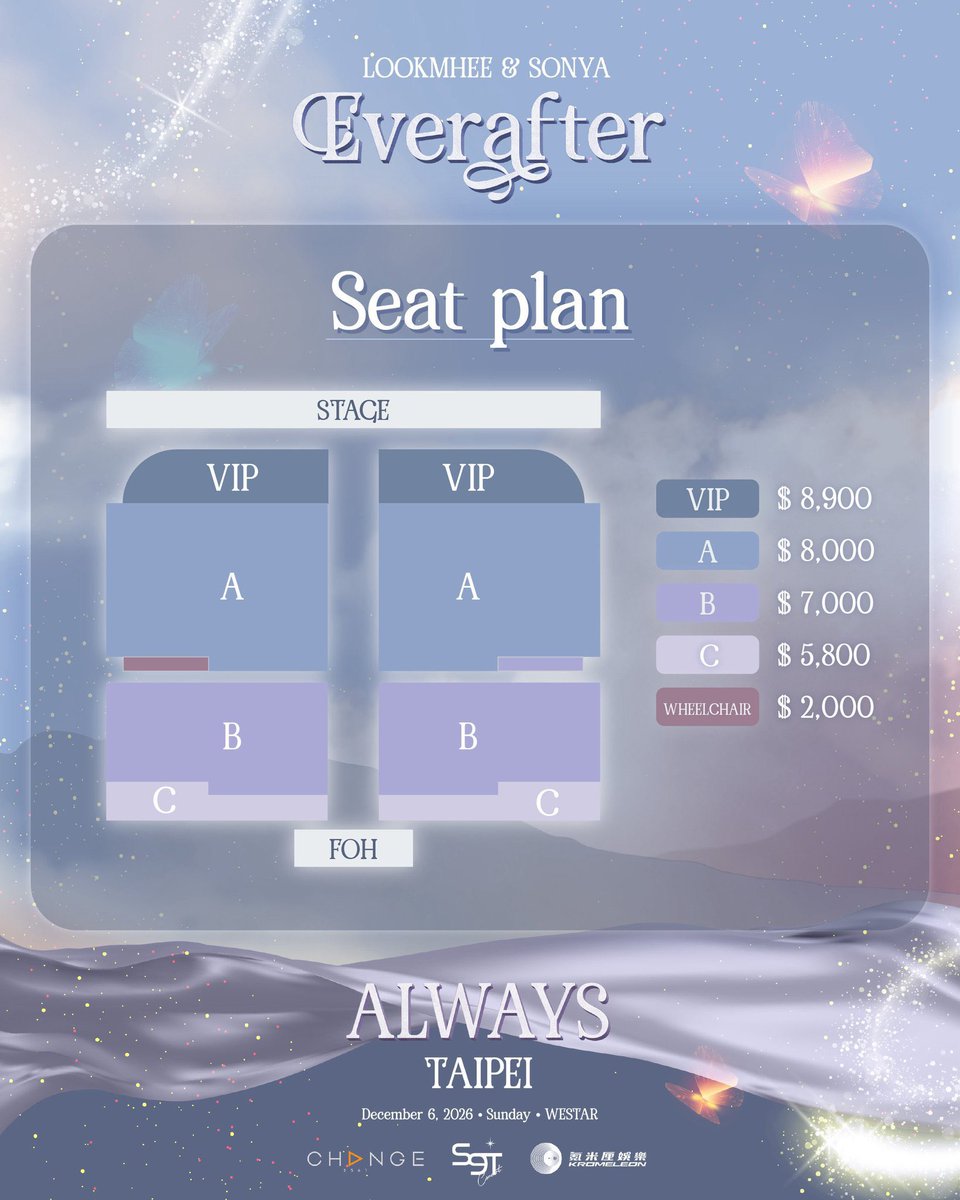 nishimuracafe's tweet photo. OPEN TICKET ASSISTANCE HELP TO BUY

LOOKMHEE SONYA “EVERAFTER: ALWAYS”
#LMSYEVERALWAYS
#LMSYAlwaysInTaipei
#LookmheeSonya
#Besties #LMSY
#S9T

- open for all sections
- open for local and international fans
- ticket under your name and account 

message for inquiries and reservations