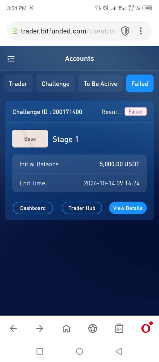 KhadijaIbrahee3's tweet photo. Even though I didn't make it, the experience I got with @bitfunded is awesome. They don't have a minimum or maximum trading days to pass, also news trading is allowed, and currently they launch 25x leverage account.
To be sincere, even their drawdown alert is not heartbroken 😂 https://t.co/saPhyIyHuL