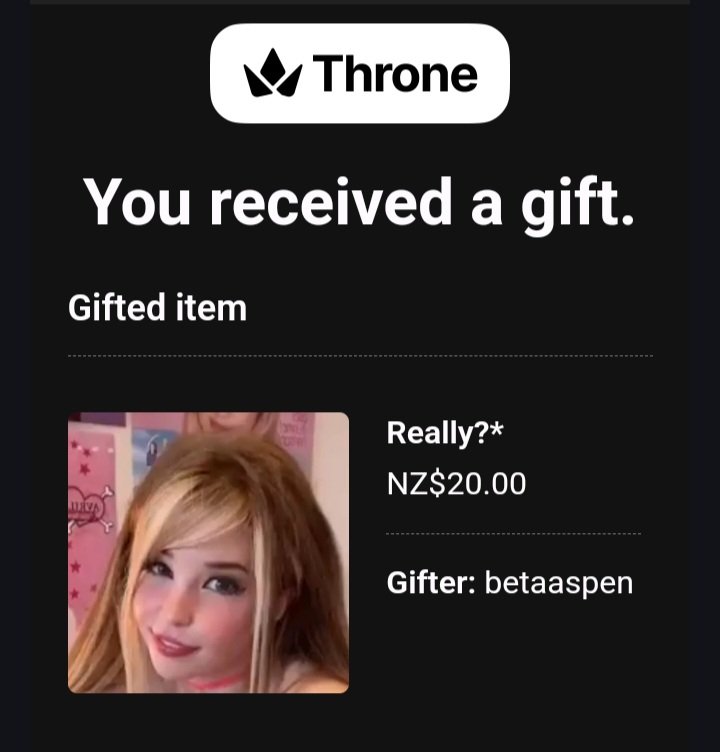 EgirlAddict0's tweet photo. Sent to a no post account with a throne link 😭
how fucked can you be.. https://t.co/M1MHuLG4QL