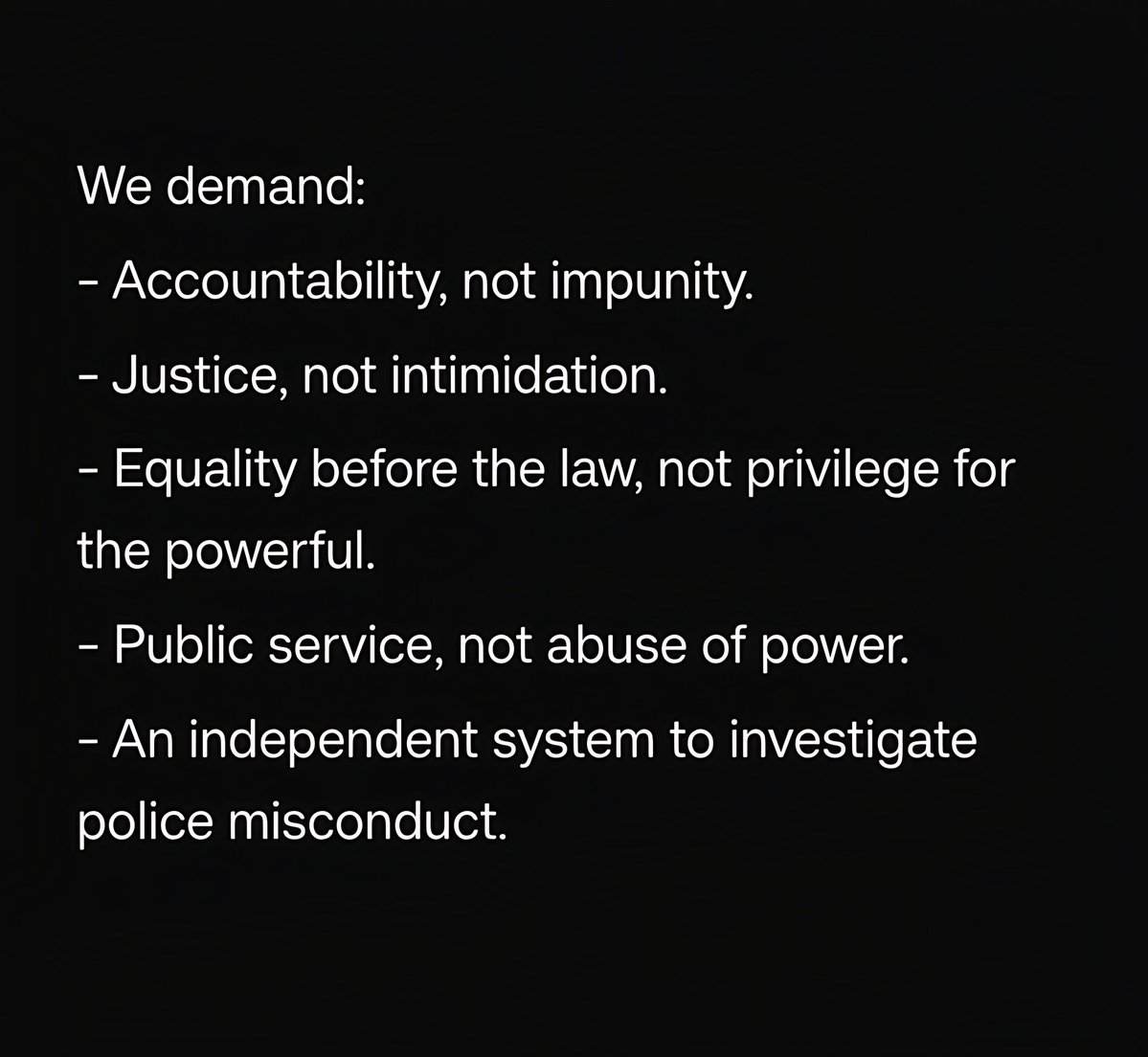 ArambhKumar2's tweet photo. @HMOIndia @India_NHRC  @PMOIndia  @rashtrapatibhvn 

#PoliceReforms #PoliceAccountability #RuleOfLaw #JusticeForAll https://t.co/lCC5pR39Ic
