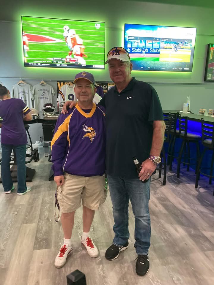 Koolmo22's tweet photo. @TheSports_Shift @ChuckForeman @SammyWhiteNFL @Kramer9Tommy & #BudGrant
Some of my first NFL heroes as a kid. https://t.co/xrKTFnEiDV