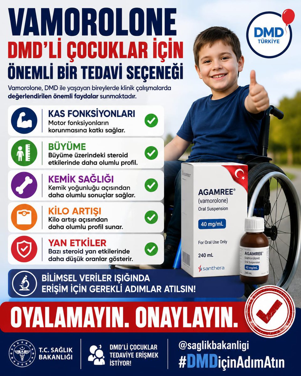 HseyinArsl97355's tweet photo. TEDAVİ süreçlerinin GECİKMESİ
DMD’li ÇOCUKLARIN zamanından HAYATINDAN ÇALIYOR‼️
İDARİ ve VİCDANİ sorumlulukla
@kemalmemisoglu 
TÜM ENGELLERİ KALDIRIN‼️
DMD İLAÇLARINI ONAYLAYIN‼️
#DMDiçinAdımAtın
@saglikbakanligi @tusebgovtr @UmitKervan

#Ekremİmamoğlu
#HalkTVye
Cafer Mahiroğlu https://t.co/gB7Ct9mXFl